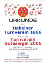 Österreichischer Fachverband für Turnen : ÖFT 2006