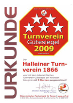 Österreichischer Fachverband für Turnen : ÖFT 2009